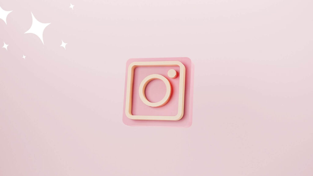 Icon auf pinkem Hintergrund